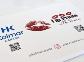 Kolmar Canada and lip Print Readings with Raven Kiss Card